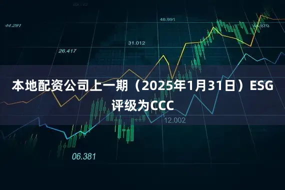 本地配资公司上一期（2025年1月31日）ESG评级为CCC