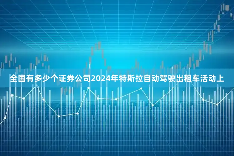 全国有多少个证券公司2024年特斯拉自动驾驶出租车活动上