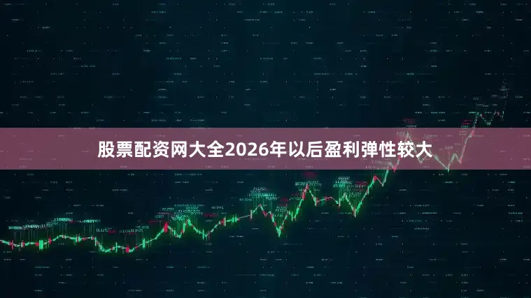 股票配资网大全2026年以后盈利弹性较大